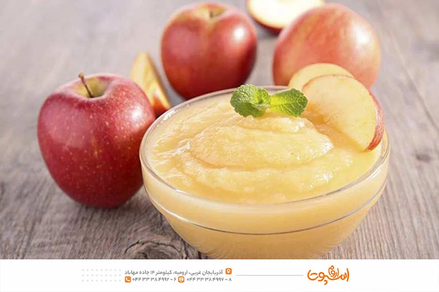 طرزتهیه پوره سیب به صورت صنعتی و خانگی